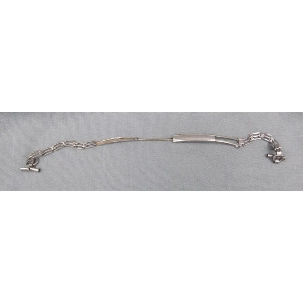 Pontiac Stainless Steel Ladies Watch Band 5.5 x 7/16 Inch Deployment Clasp